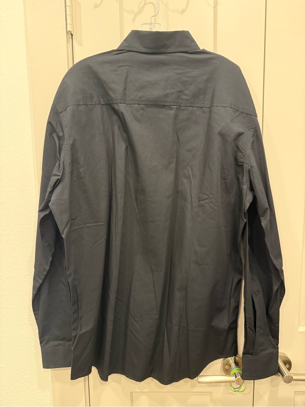 Cinch Black Long Sleeve Button-Down Shirt with Bosque Ranch Embroidery - Picture 4 of 4